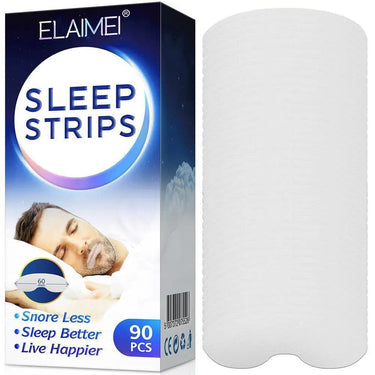 90 Pcs Anti - Snoring Mouth Tape Strips for Better Sleep - Epic Trends and Gifts - Health & Wellness - 90 Pcs Anti - Snoring Mouth Tape Strips for Better Sleep